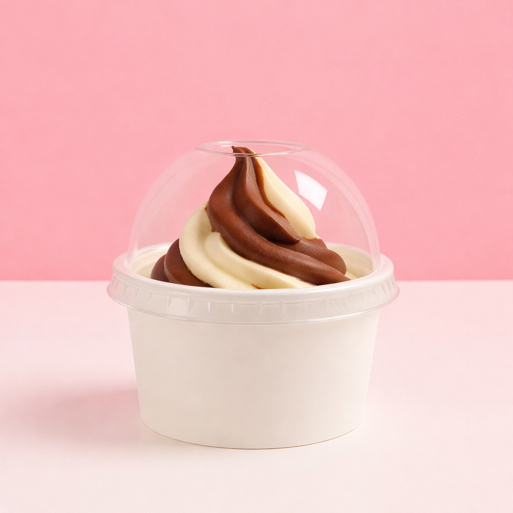 Cup Choc/Vanilla Ice Cream